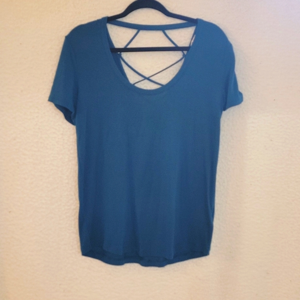 Express Tee shirt | Women's Medium | Blue